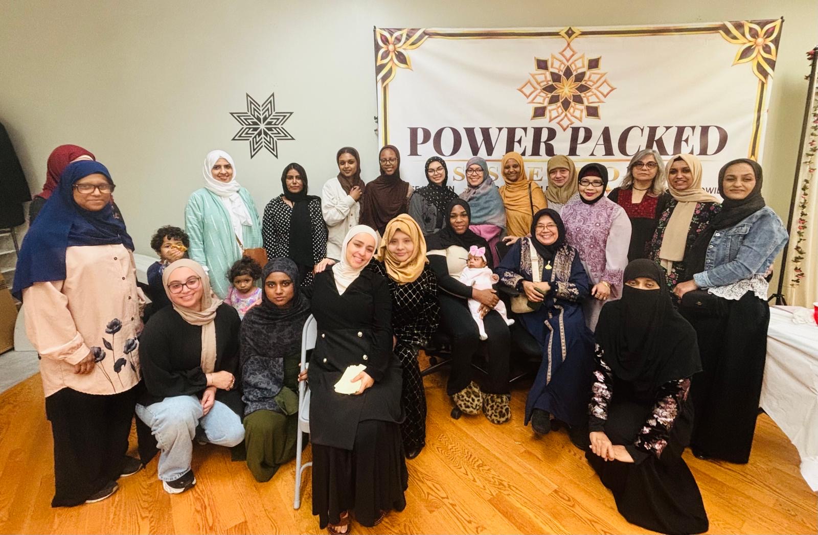 The sisters together at the Power Packed Sisterhood official launch in Chicago